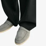 کفش مردانه زارا مدل Zara Casual Leather Loafers P12612720 - تصویر 3