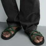 صندل مردانه زارا مدل Zara Contrast Strap Sandals P12772720 - تصویر 3