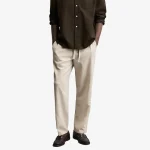 شلوار مردانه زارا مدل Zara Cotton Linen Relaxed Fit Trousers P04470460 - تصویر 3