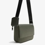 کیف دوشی مردانه زارا مدل Zara Rubberised Textured Crossbody Bag P13505720 - تصویر 5